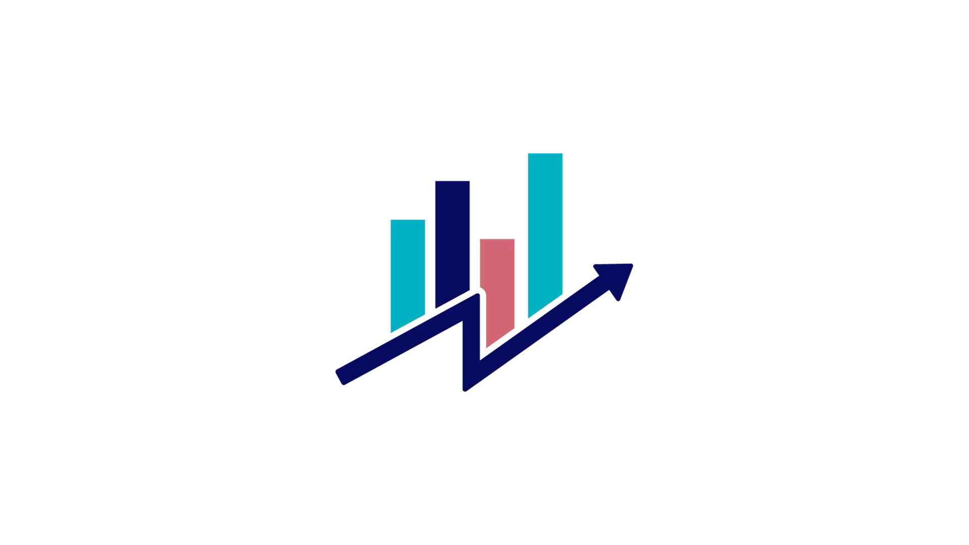 Illustration d'évolution avec une courbe en augmentation