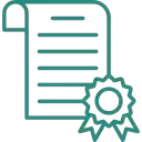 Le Coffre-Fort numérique : Une solution sécurisée et moderne pour la gestion de vos docume Logo montrant des Certifications et licences d’activi